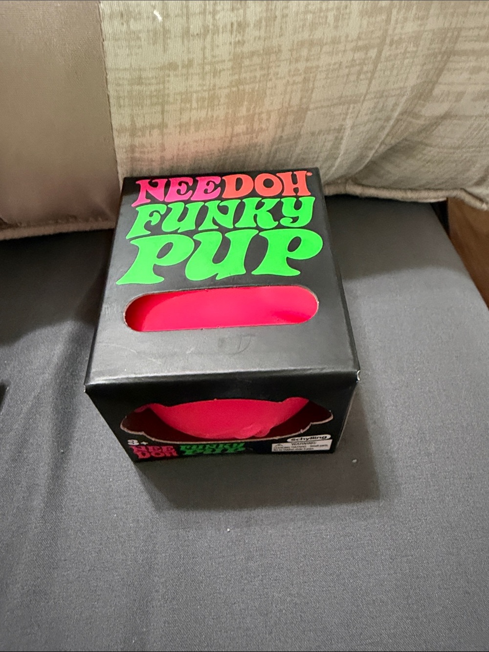 Funky Pup Bright Pink Dog Toy - Vibrant Play Ball